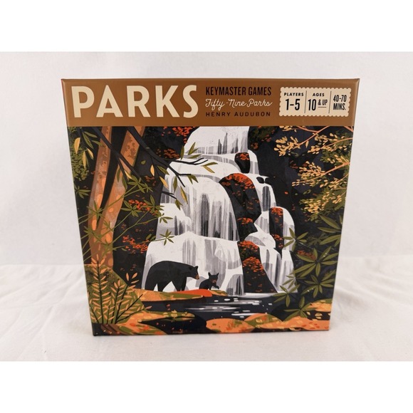 PARKS Board Game 2019 Keymaster Games 1st Edition Complete w Gametrayz - Picture 6 of 6